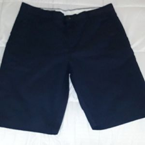 Mens navy blue volcom shorts, size 33